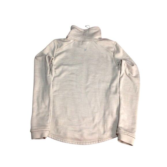 Spyder Active Women’s Pullover Sweater Drawstring Mock Neck Pockets Medium - Picture 2 of 7